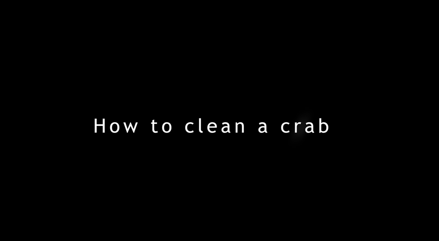 How to clean Crabs? Lawyer's Life in an Apron
